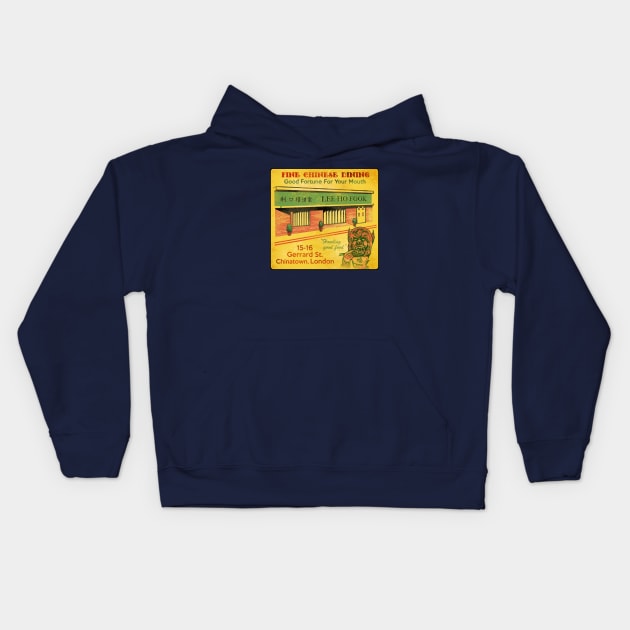 Lee Ho Fook Kids Hoodie by ChetArt